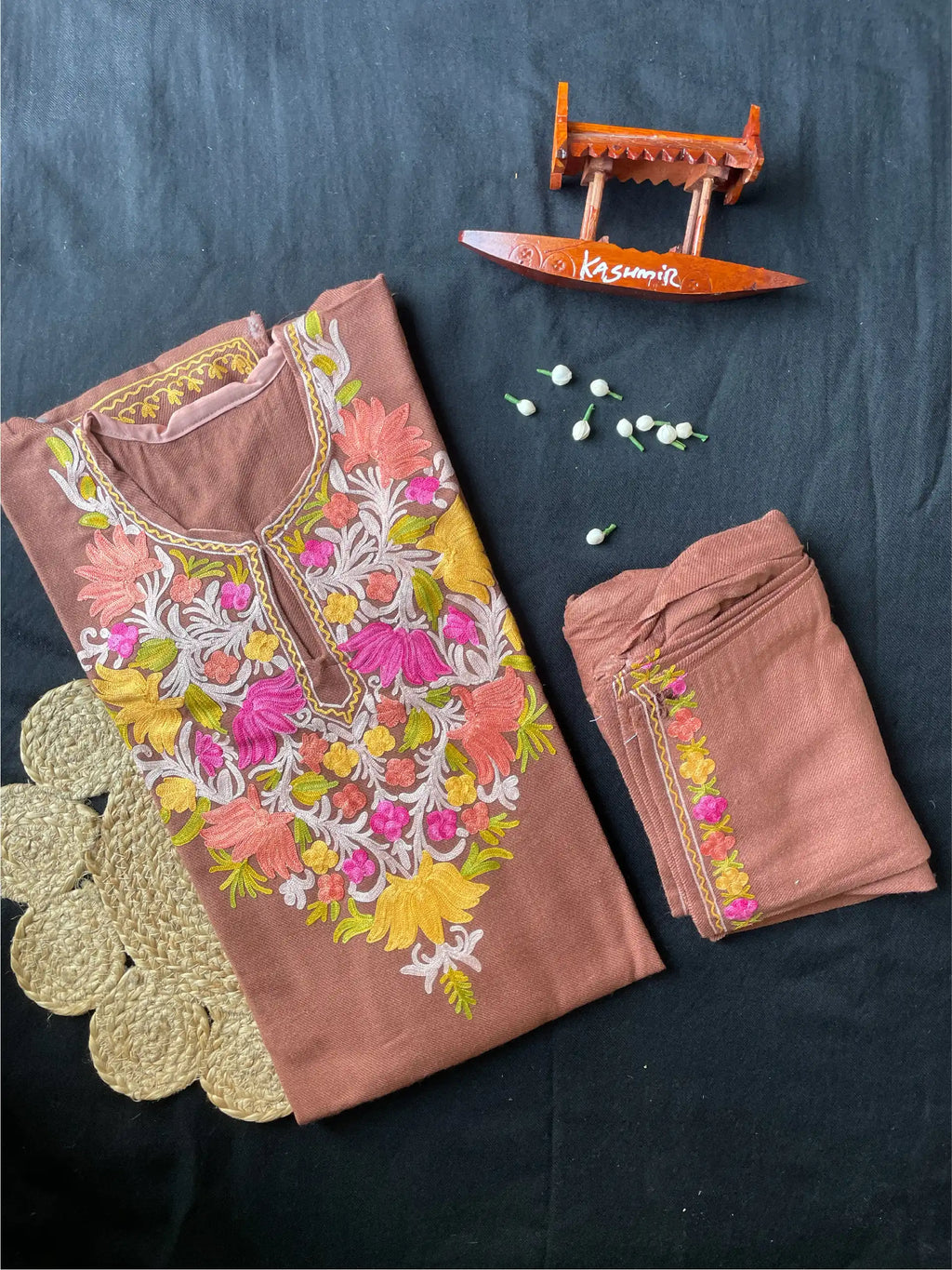 Kashmiri Pheran Sets - Aari Embroidered