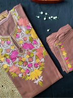 Kashmiri Pheran Sets - Aari Embroidered