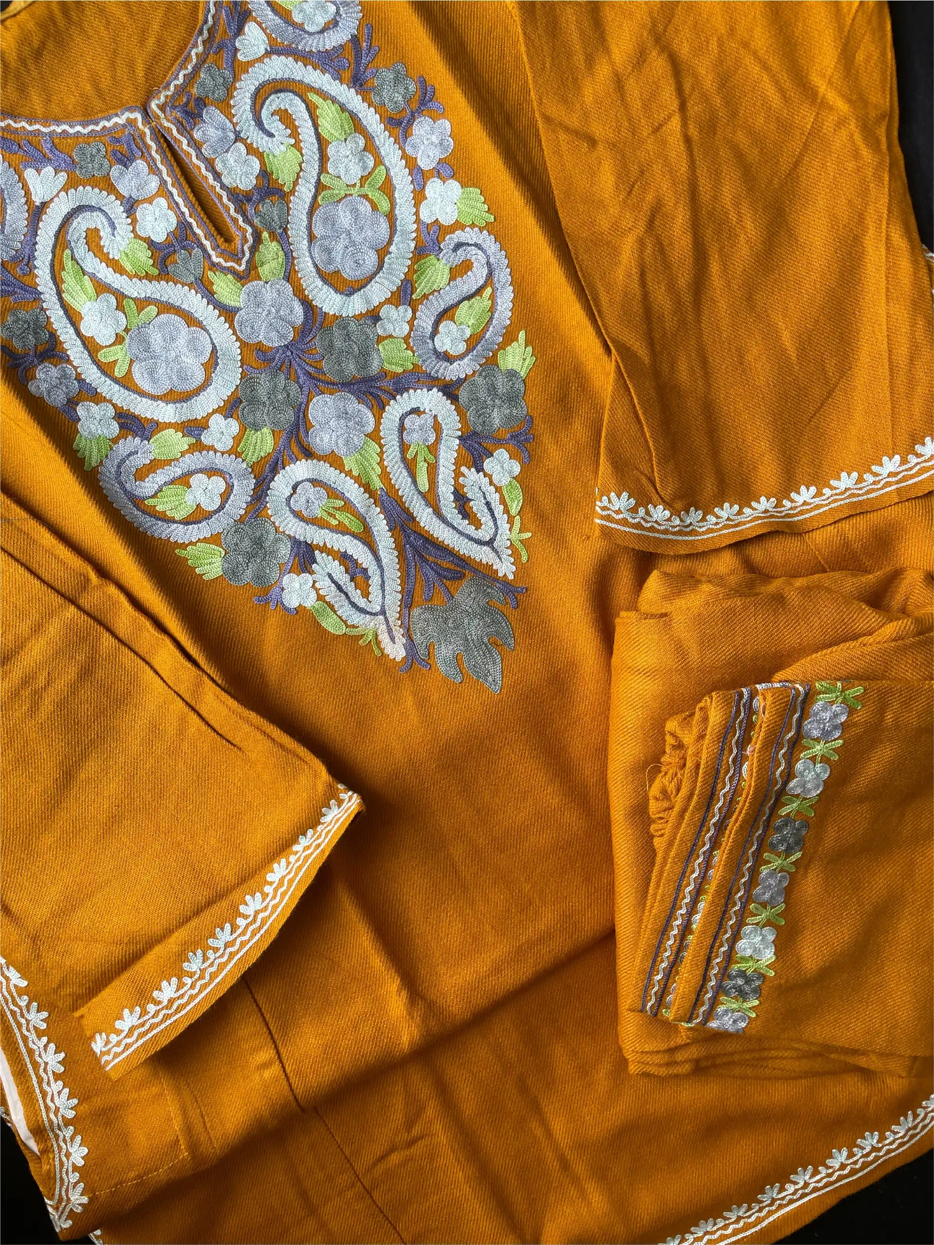 Kashmiri Pheran Sets - Aari Embroidered