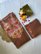 Kashmiri Pheran Sets - Aari Embroidered