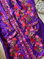 Long Kashmiri Jackets - Silk
