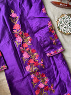Long Kashmiri Jackets - Silk