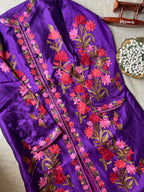 Long Kashmiri Jackets - Silk