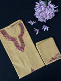 Summer Cotton Coord Set â€“ Hand-Embroidered with Kashmiri Sozni