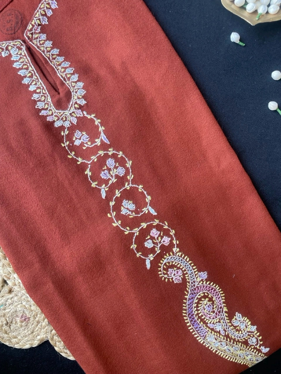 Raffal Wool Pheran - Sozni