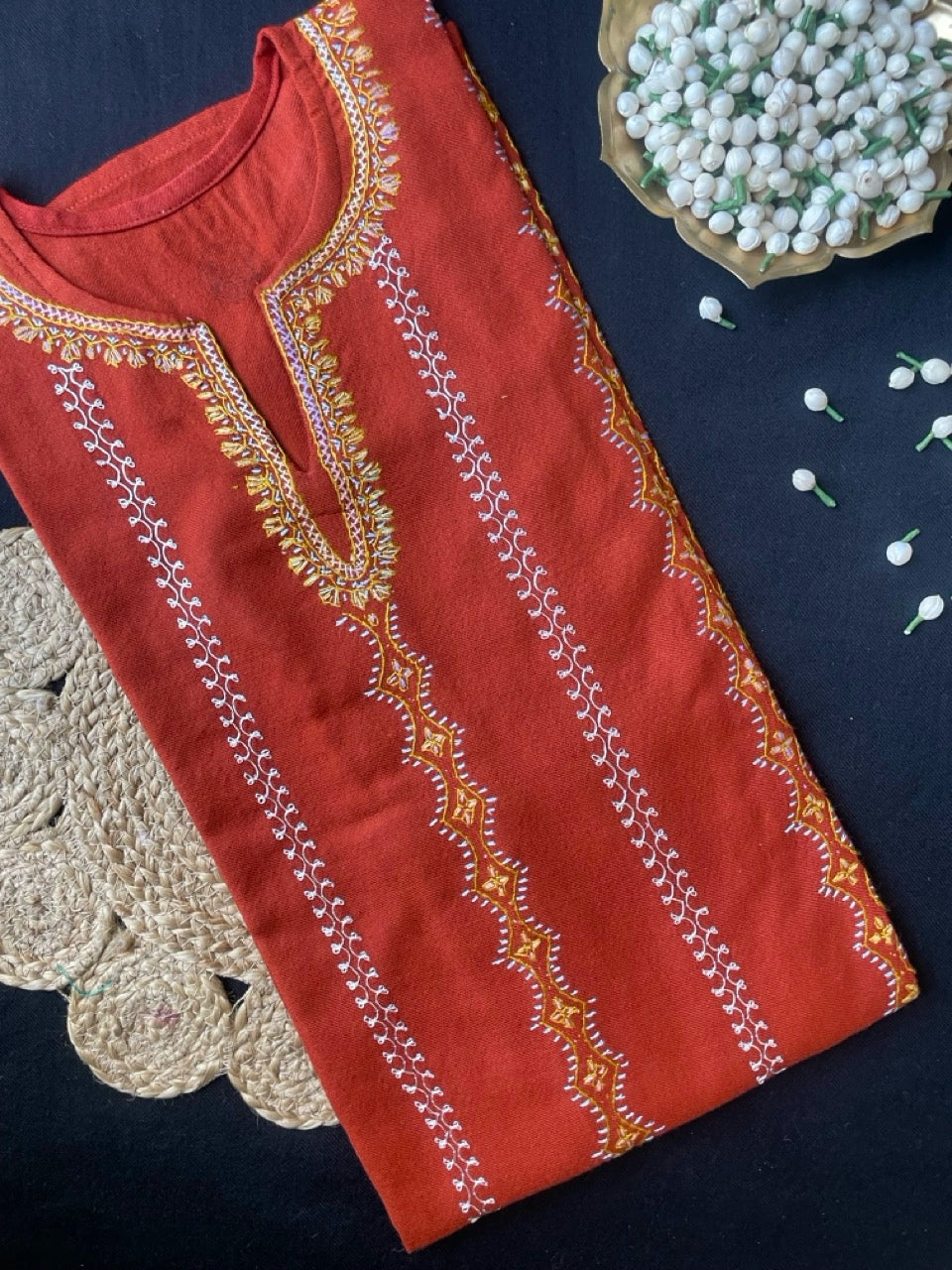 Raffal Wool Pheran - Sozni