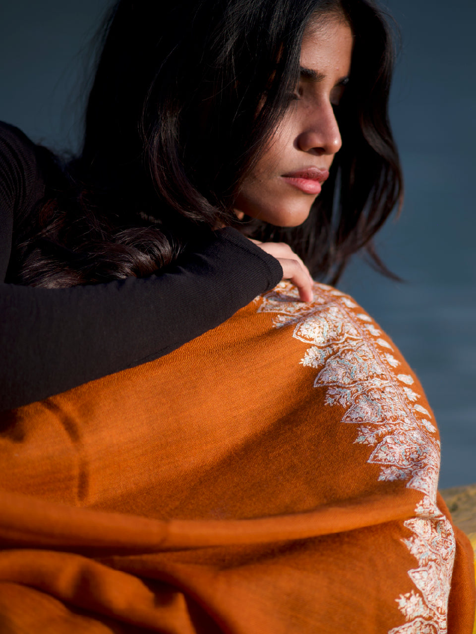 Kashmiri Pashmina | Sozni Shawl Doredaar | Luxury Heritage