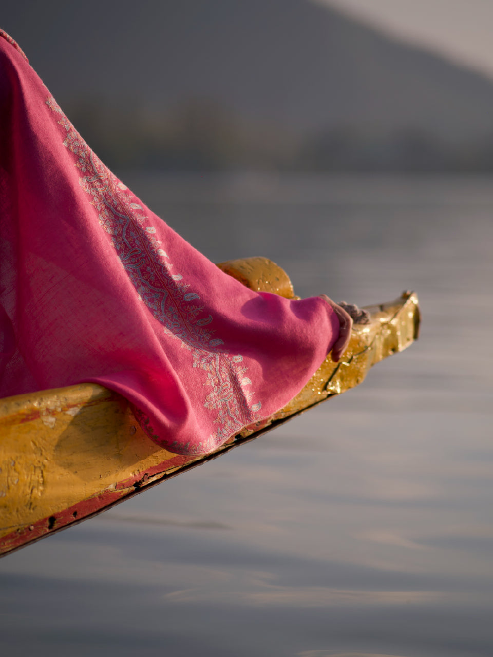 Kashmiri Pashmina | Sozni Palladar Stole | Luxury Heritage