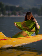Kashmiri Pashmina | Sozni & Paper Mache' Stole Palladar | Luxury Heritageche' Stole Palladar –