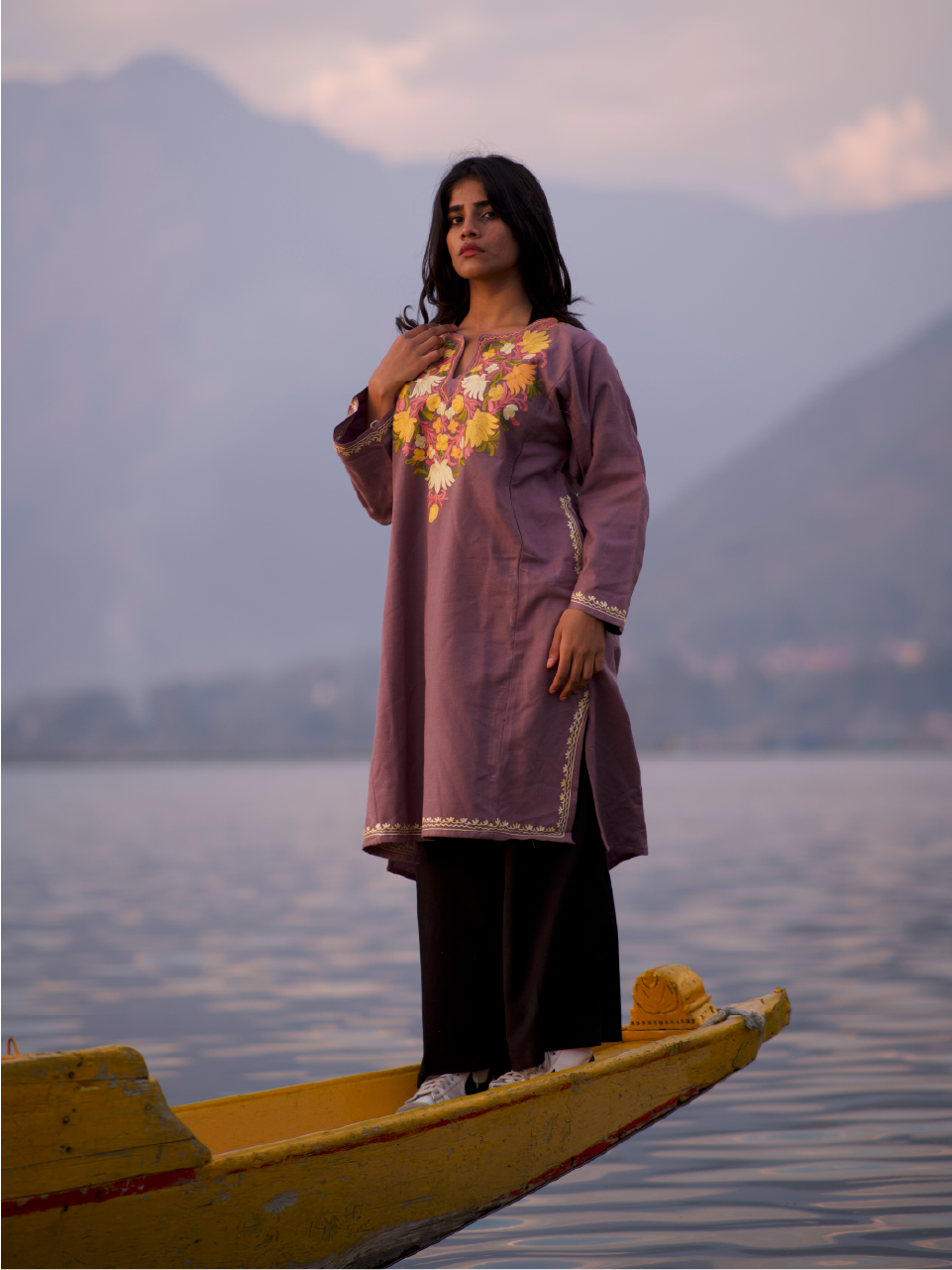 Kashmiri Pheran Sets - Aari Embroidered