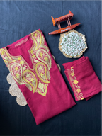 Cashmilon Pheran Set - Aari