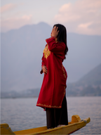 Cashmilon Pheran Set - Aari