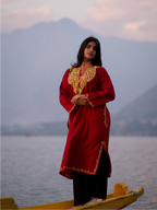 Cashmilon Pheran Set - Aari