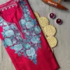 Kashmiri-Pheran-Set-Aarikari-Magenta